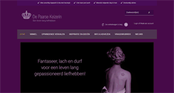 Desktop Screenshot of depaarsekeizerin.nl